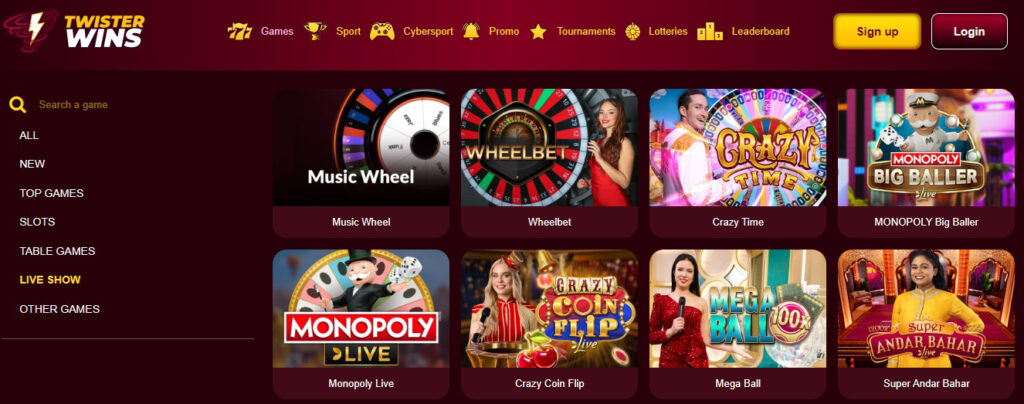 Explore the Exciting World of Twister Wins Casino Online Games